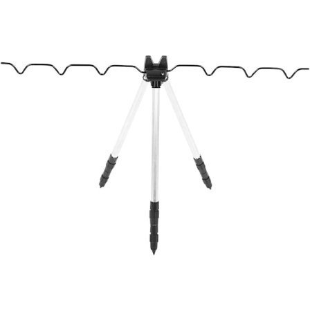 Universal fiskestangstativ i aluminiumlegering, teleskopisk fiskestangsholder, bærbar, justerbar, sammenleggbar stang