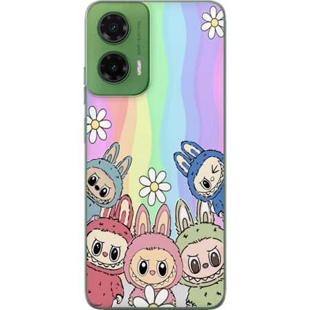 Yhteensopiva Puhelinkuori Motorola Motorola Moto G35 Regnbage