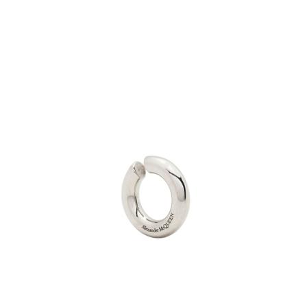 Alexander McQueen Earrings Grå, Dame Øreringe, Størrelse: ONE Size