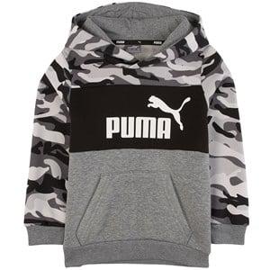 Kids - Puma Grey Logo Camo Hoodie 4-5 Years - Jumpers and knitwear - 4-5 years - Grey
