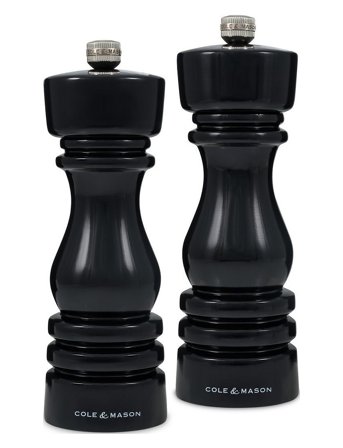 Cole & Mason Salt And Pepper Mill Set London Cole&Mason - Black - Ø 5.8 cm