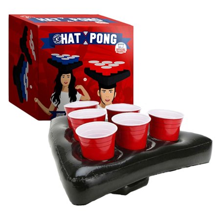 Beer Pong / Beer Pong Hatt Inkl 12st 53cl Muggar