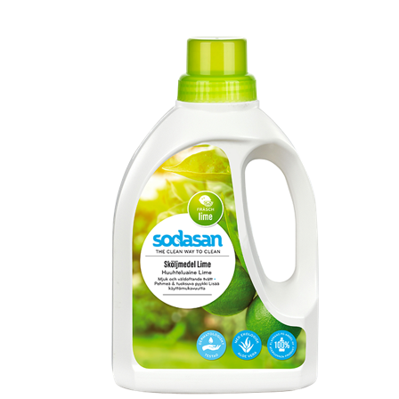 Sodasan Sköljmedel Lime 750 ml