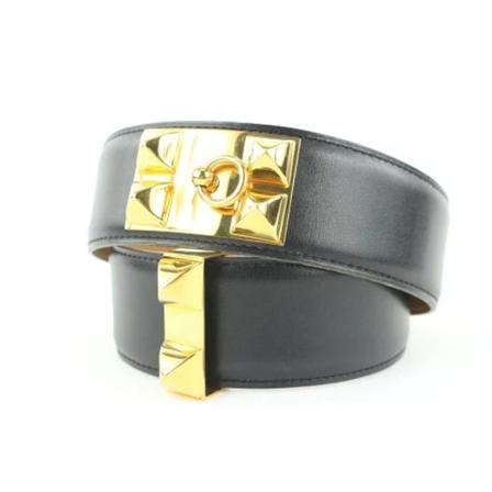 Hermès Vintage, Pre-owned Belts Zwart, Dames, Maat:ONE Size