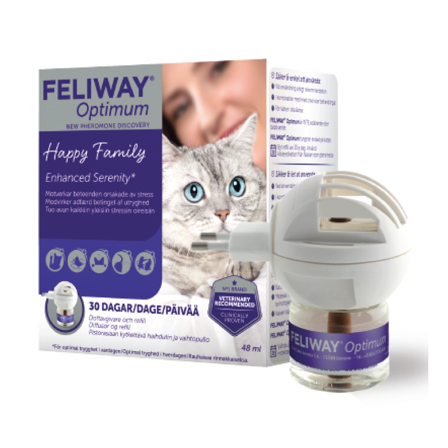 Feliway Optimum Diffuser + Refill til katt, 1 stk.