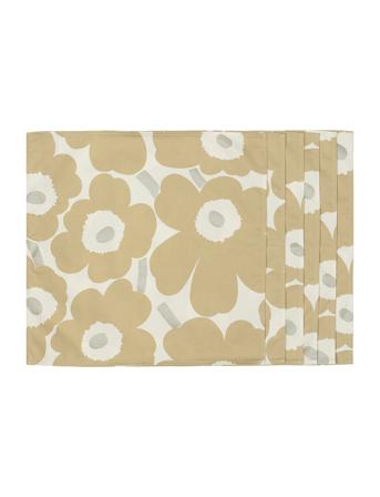 Pieni Unikko Napkin 43X43 6Pcs Home Textiles Kitchen Textiles Napkins Cloth Napkins Multi/mønstret Marimekko Home