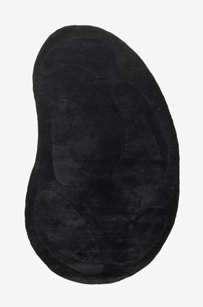 Venture Home - Matta Enard - Svart - Lugg & ryamattor - 175X290 - Från Homeroom