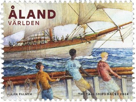 Åland - Tall Ships Races 2024 - Postfrisk frimærke