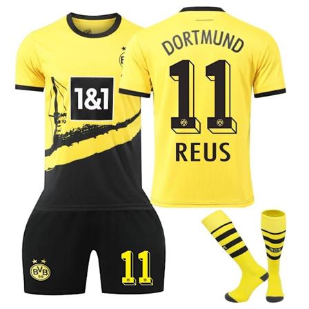 2024 Dortmund hjemmefodboldtrøje nr. 11 Reus Ny sæson Seneste fodboldtrøje til voksne til børn 2 yz Adult M(170-175cm)