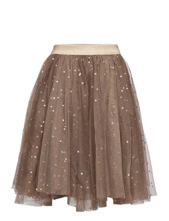 Solo Sun Dresses & Skirts Skirts Tulle Skirts Beige MarMar Cph