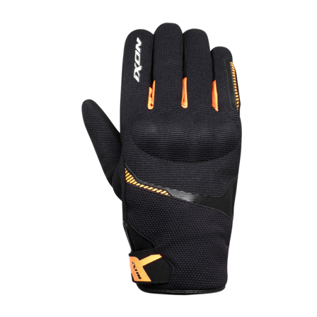 Mănuși Motocicletă Ixon Pro Blast negru/portocaliu XXL