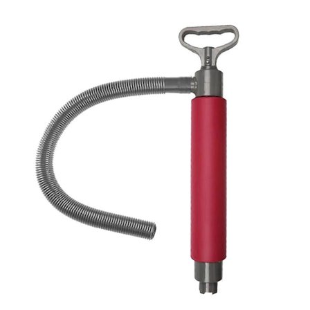 Merikajakin käsilenkkipumppu 18 tuuman manuaalinen käsikäyttöinen tyhjennyspumppu kajakeille, kanootteille ja veneille Kajakki tarvikkeet Punainen