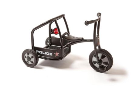 Räddningscykel Polis - Lyreco - Skola och förskola - Cyklar, barnvagnar och skrindor - Trehjulingar