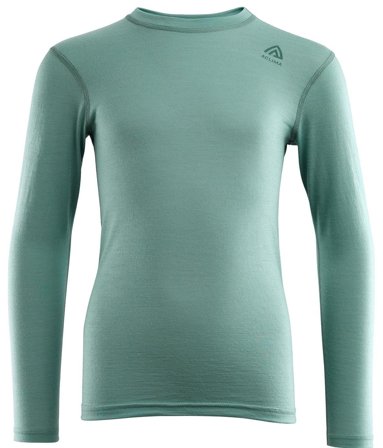 Aclima LightWool Crewneck Junior Oil Blue