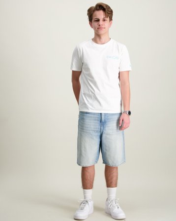 ONLY & SONS JUNIOR OSJFADE LB TINT 6963 TAI DNM SHORTS Cremefärgad Shorts Kille - Kids Brand Store