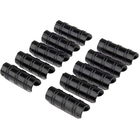 20 kpl Serre Pinces Plante Clips Film Couverture Filet Tunnel Cerceau Clip 19mm/0.75 Puutarha Rakennukset Putkikiinnike Kasvihuone Runko Putki Putki 