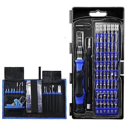 Precisionsskruvmejselset 76 i 1 Magnetisk reparationsverktygssats med KLB