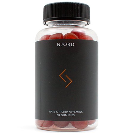 Njord Hair & Beard Vitamins 60 stk, Helse & Madvarer, Krop & Helse, Kosttilskud