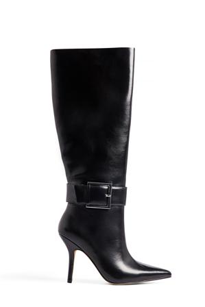 NA-KD Shoes Bottes avec détail boucle - Boots à talon - Noir - EU 36