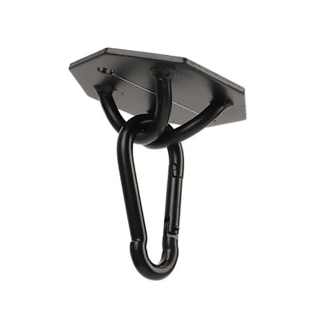 Hængekøje Monteringsplade Vægmonteringsring Kroge Hængesæt med Skruer til Camping Rejser Feltræning EDO