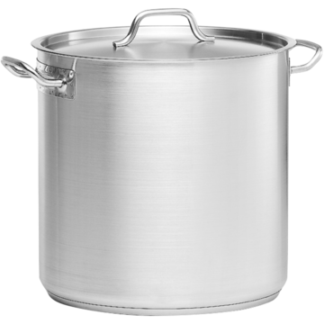 Kittel Hög med Lock Patina