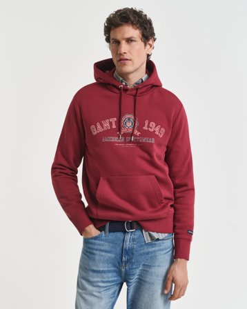 GANT Herren Crest Graphic Hoodie (S)
