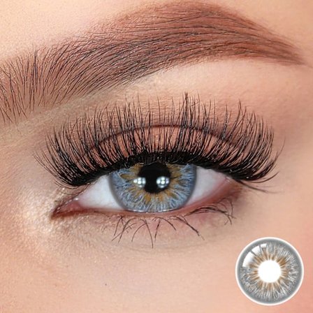 Färgade Linser – Heartbeat Series – 12 Månader - Heartbeat Gray