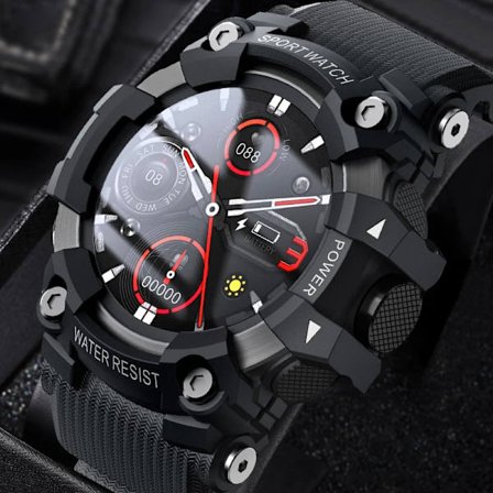 Sport Militær Smartwatch Mænd Mand Smartwatch Elektronik Smart Ur Til Android IOS Fitness Tracker Smart-watch Trosmart CT8