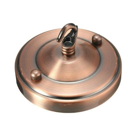 Vintage-kattotuki Koukku Levy Pidike Kattokruunu Lamppu Valo Asennus Katto 2kplBY