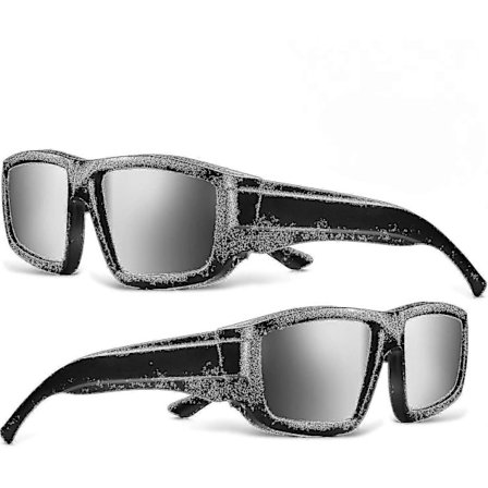 Solformørkelsesbriller (2 stk.) 2024 CE- og ISO-certificerede sikre briller til direkte solobservation LGL