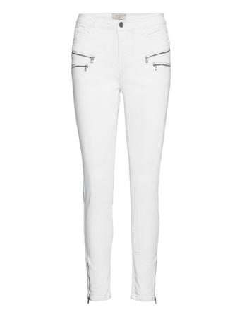 Fqaida-Pa-7/8 Skinny Jeans Hvid FREE/QUENT