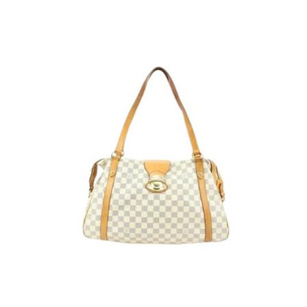 Louis Vuitton Vintage Pre-owned Canvas louis-vuitton-Väska grå, Dam Vintage Väskor, Dam, Storlek: ONE SIZE
