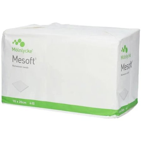 Mesoft usterile kompresser 10 x 20 cm 100 stk