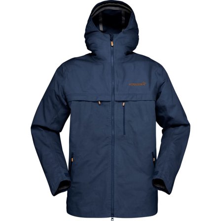 Norrøna Men's Svalbard Cotton Jacket Men unlined jacket Blue XL