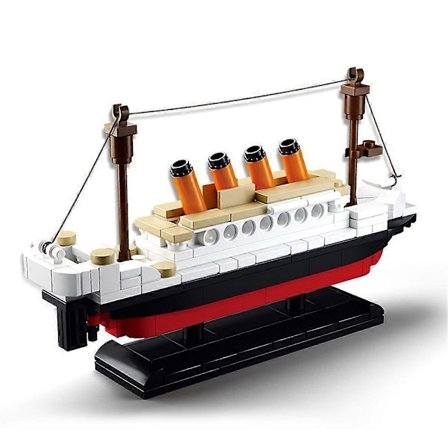 Titanic Mikro Mini Byggeklodser Sæt, Titanic Legetøjs Skib Model Byggeklodser, 3D Puslespil Sæt DIY Uddannelsesmæssige Legetøjsgaver DB