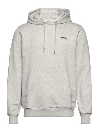 Essential Logo Hoodie 2 Hoodie Trøje Grå BLS Hafnia