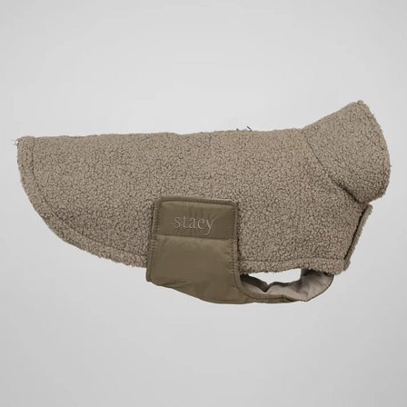 Staey Teddy Dog Coat Taupe M, Tøj & Bolig, Tilbehør Til Kæledyr, Øvrigt