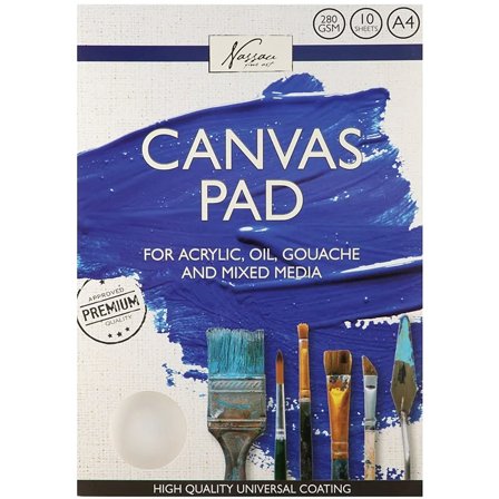 Canvas Pad A4 Cotton