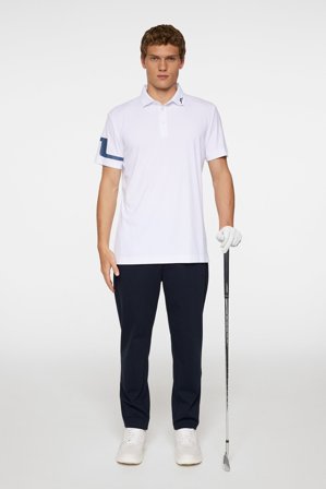 J.Lindeberg - Heath Polo - Golf - White - Men - S