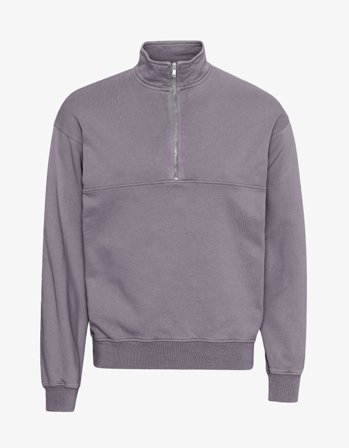 Organic Quarter Zip - Purple Haze - S