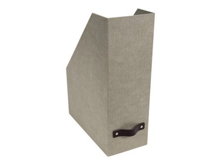 BIGSO BOX Tidskriftssamlare Estelle linne - Lyreco - Kontorsmaterial - Till skrivbordet - Tidskriftssamlare