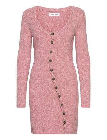 Kristina Dress 14633 Dresses Knitted Dresses Pink Samsøe Samsøe