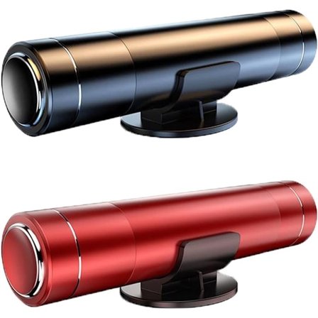 Bilsikkerhedshammer, vinduesknuser og sikkerhedsselekniv, nødudgangsværktøj 2025, sort og rød, A