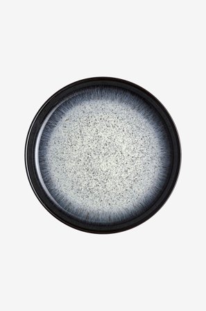 Denby - Tallerken Halo Coupe diameter 26 cm - Sort - Tallerkener - Fra Homeroom