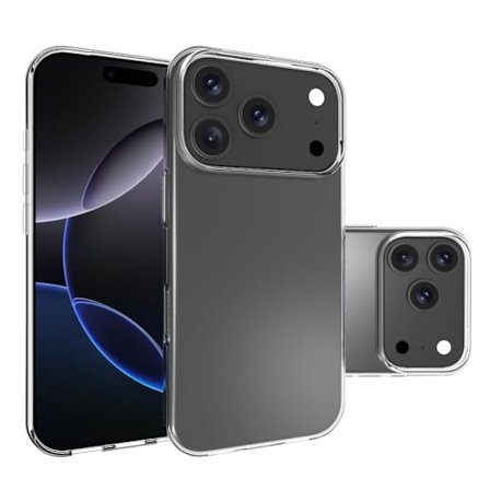 iPhone 17 Pro Max Cover Gennemsigtigt Ekstra Beskyttende