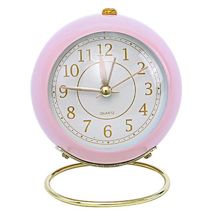 Metallikello Luova Hiljainen Lasten Elektroninen Herätyskello Sim