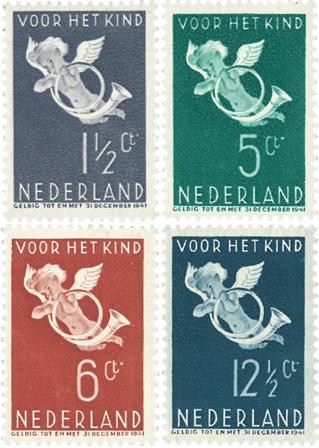Holland 1936 - NVPH 289-292 - Postfrisk