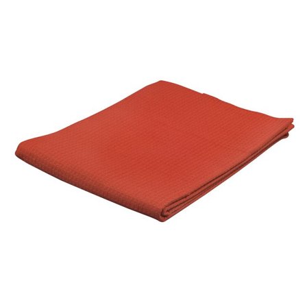 Våffelväv, 100 % bomull, 80 x 100 cm, röd - Lyreco - Skola och förskola - Hobbymaterial - Väv