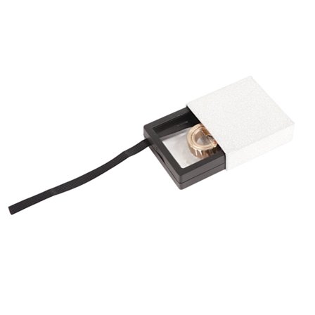 Gear Fidget Ring til Angstlindring - Roterbar, Bærbar, Magnetisk Metal Fidget Ring til Voksne til Afslapning