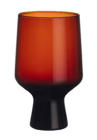 Iittala Solare Glas På Fot 40 cl Linne 2-pack Brun